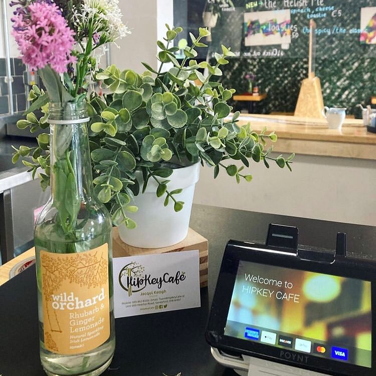 Craftfoodtrader's tweet photo. Reduce, reuse, recycle ♻️

A fabulous use of a used @Wildorchard bottle by @hipkeycafe 

Did you know: Hip Key Cafe is also home to Petit Volant, one of Ireland’s most famous Aerial circus &amp; performing arts schools?

Coffee, snacks and aerial acrobatics! That’s some combination! https://t.co/IvTmnWiSWK