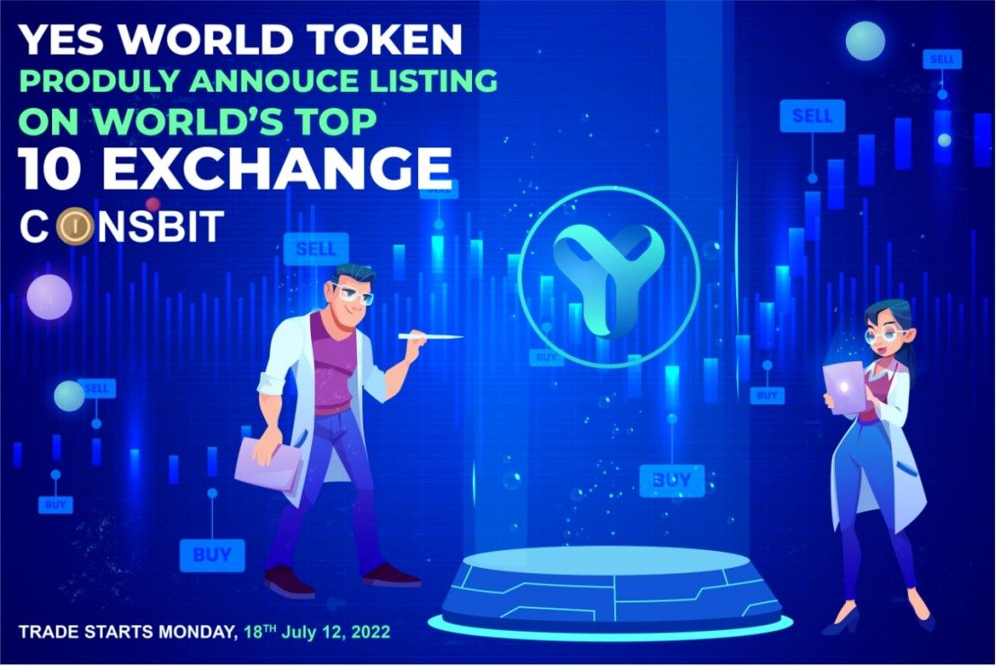 Yes_Ecosystem's tweet photo. Yes World launch Yes Token!!!!

Going live https://t.co/YhV424tt4I
Monday - 18th July 2022.

Brace Yourself! 
COUNTDOWN has begun!

5 DAYS TO GO!!!

#YESTOKEN #YESWORLD #BIGGESTMISSION https://t.co/qfdU8XWV6I