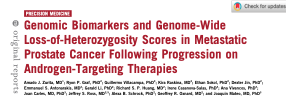 quimmateo's tweet photo. Genomic Biomarkers and Genome-Wide Loss-of-Heterozygosity Scores in Metastatic Prostate Cancer Following Progression on Androgen-Targeting Therapies | JCO Precision Oncology https://t.co/FwIvAirQk2 https://t.co/RQxdTVwLAI