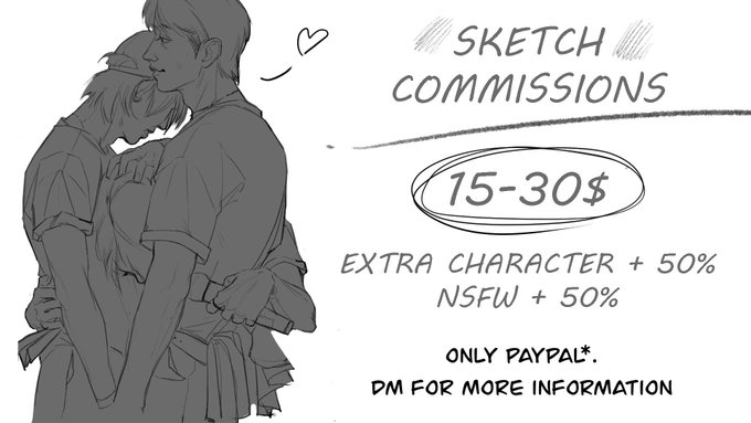 Hi ~ I wanna help my friend so

I'll open 2 slots

DM FOR more info

#commissions #commissionsopen 