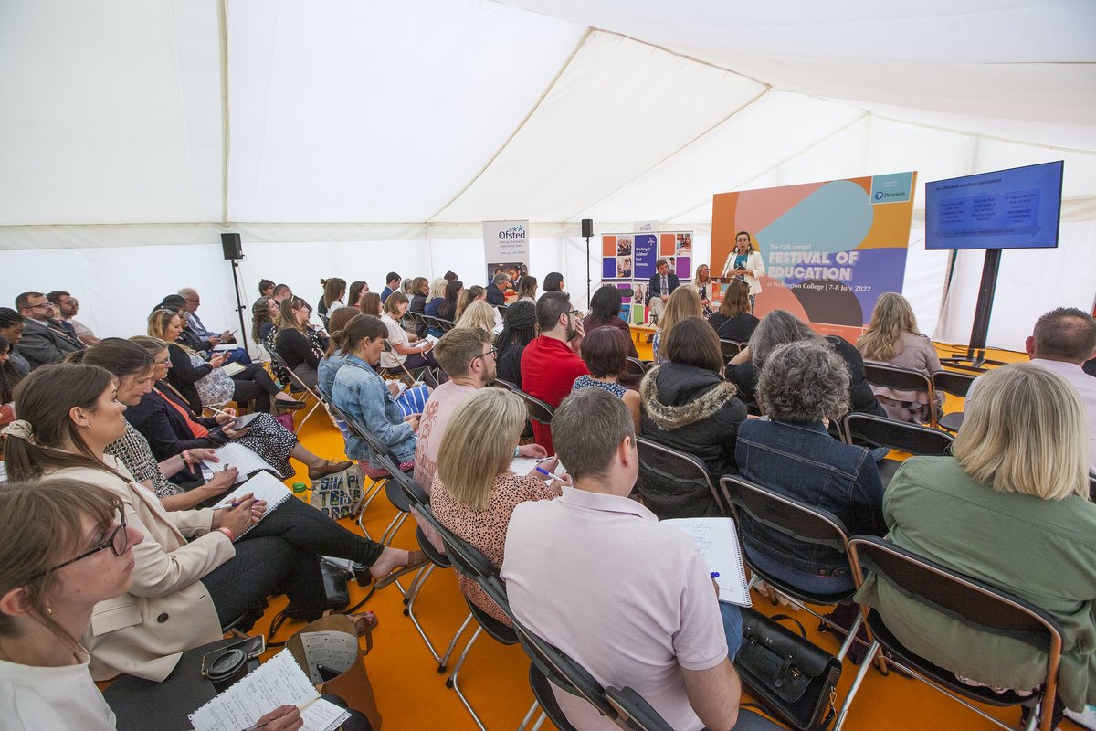 WellingtonUK's tweet photo. Festival of Education 2022: Day 1 Highlights  
Bunting, burgers, blazing sunshine and big ideas – the 12th annual Festival of Education at Wellington College didn’t disappoint in style or substance... 
Read more here: 
https://t.co/LHSVItjHkG
@EducationFest https://t.co/jRH69BNarG