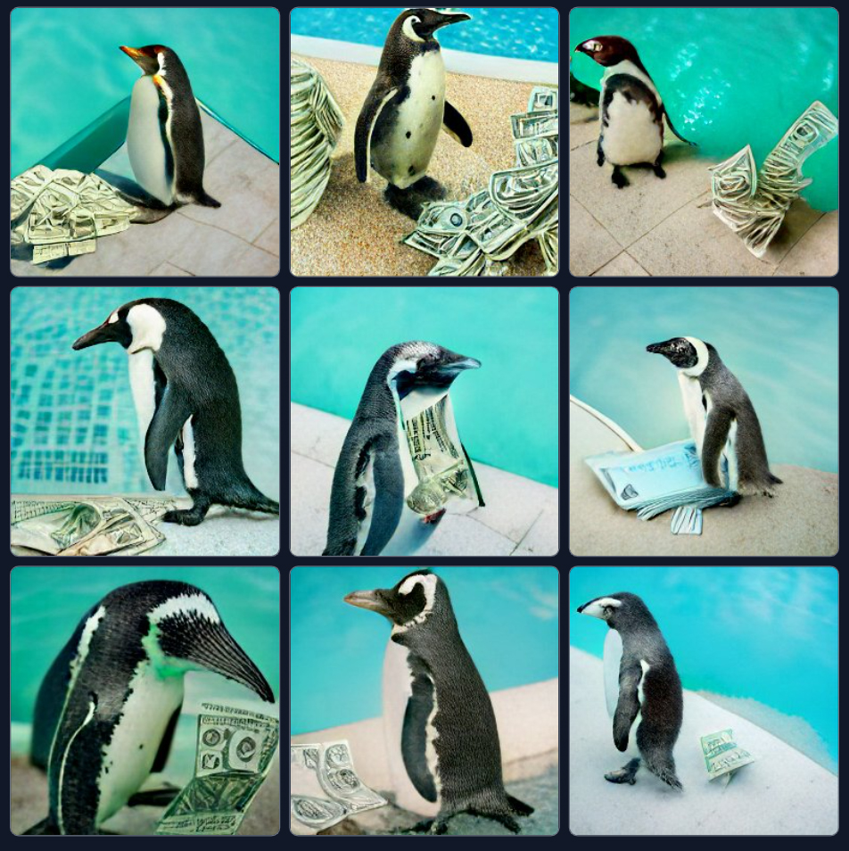 PrizePenguin's tweet photo. What's going on y'all? Prize Penguin about to become your favourite influencer! Free cash prizes for all! https://t.co/WTwhltSZV8 #Win #Free #Lottery #Competition #Giveaway #craiyon https://t.co/F83xrQ2xAI