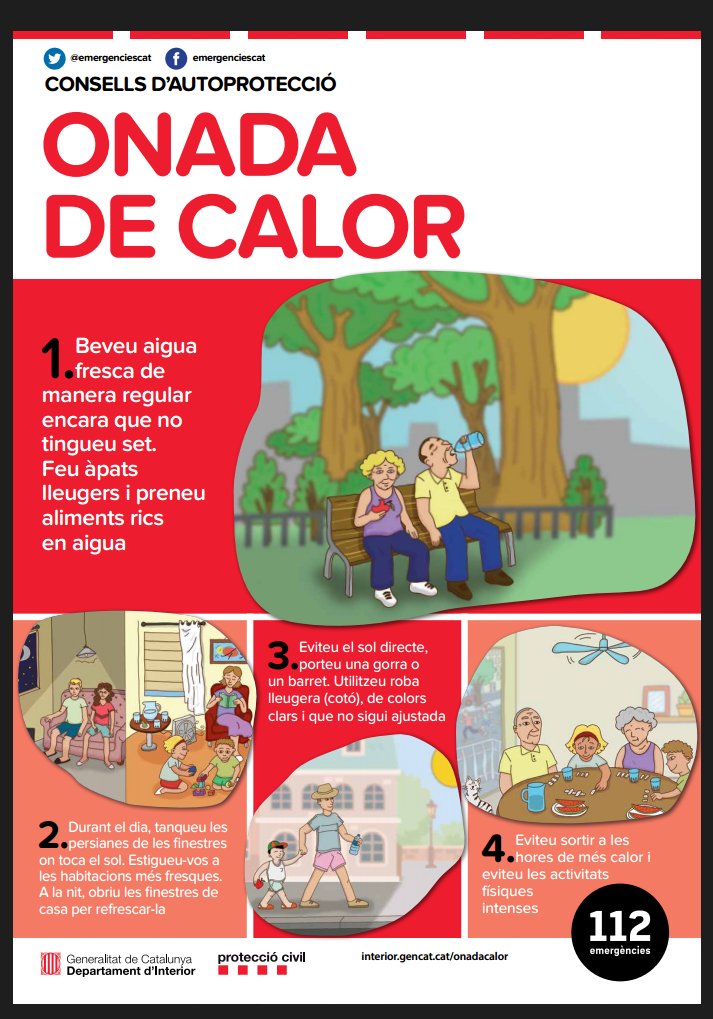 ProteccioCivilSAB (@protecivilsab) on Twitter photo ALERTA per ONADA DE CALOR durant aquest divendres 15 de juliol. Precaució! <a href="/AjSantAdria/">Ajuntament SantAdrià</a> ALERTA per ONADA DE CALOR durant aquest divendres 15 de juliol. Precaució! <a href="/AjSantAdria/">Ajuntament SantAdrià</a>