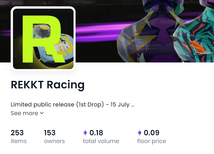 Chill guys..... 

We don't even have our public sale yet. #OpenSeaNFT  #OpenSea #RacingcarNFT #PlayToEarn