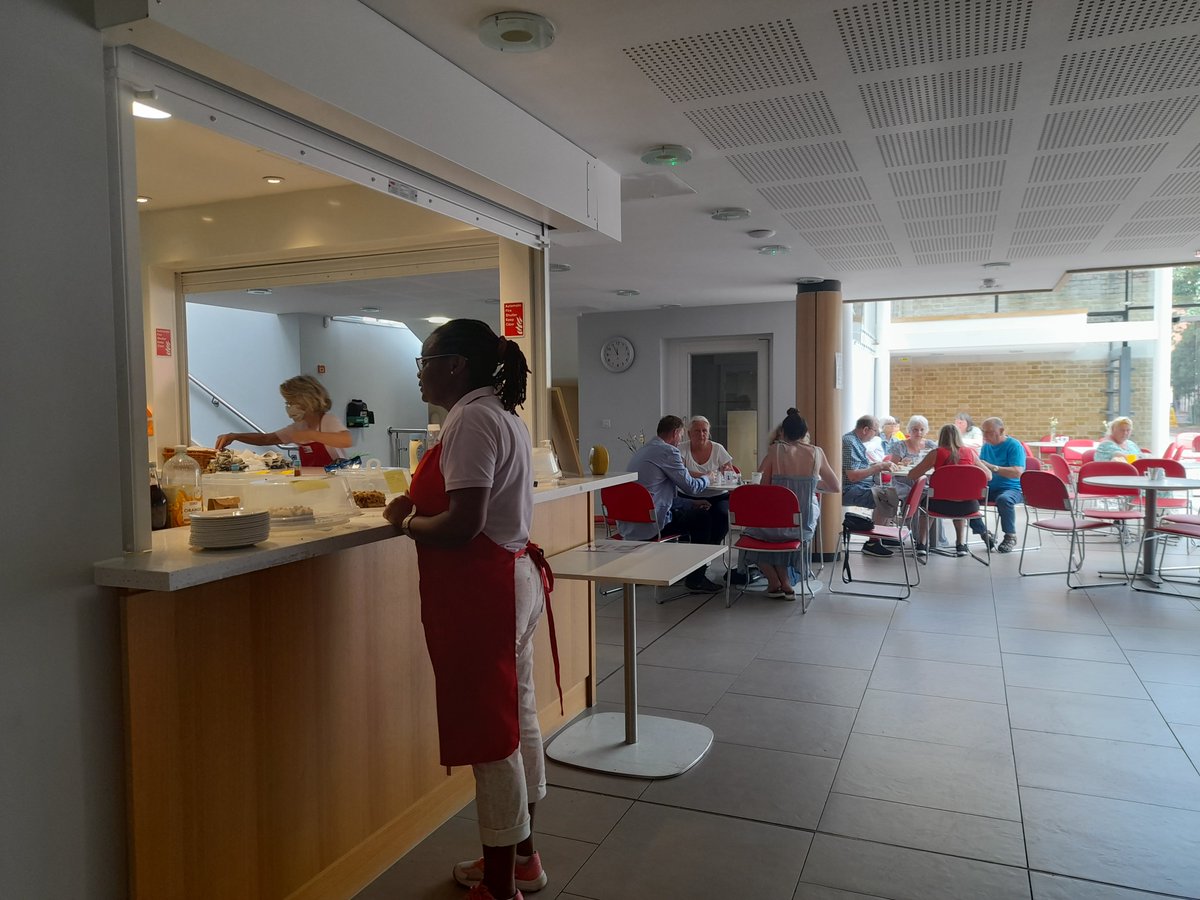 stjohnsegham's tweet photo. Hope Cafe in full swing. Join us! Here until 1.30. #Communitycafe #HopeCafe #comeasyouare #all welcome https://t.co/k31YMgUc3v