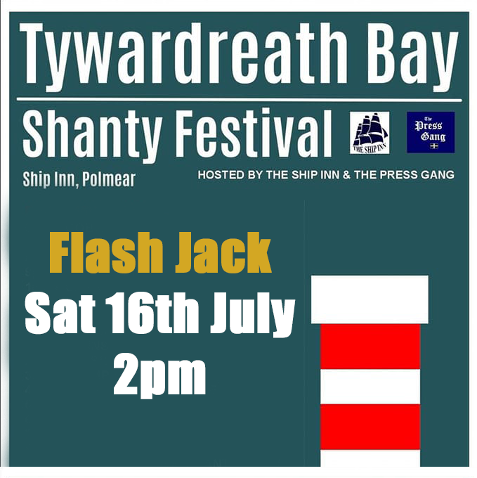 fjshanty's tweet photo. We will be performing this weekend at the Tywardreath Bay Shanty Festival at the Ship Inn, Polmear on Saturday from 2-2.45pm β weather is due to be good!
#FlashJack #seashanty #festival #shanties #maritime #cornwall #folkmusic https://t.co/YgrpIeN1bH