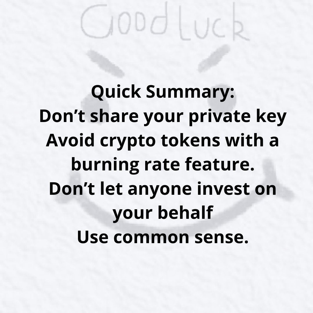 tec_hive's tweet photo. Basically, anyone trying to dm you about any kind of offer is trying to scam you.
#GrowthHacking #growthwithtechive #mentorship #NFT #NFTCommunity #nftart #onlinebusinesscoach #entrepreneurs #Entrepreneurship #businessowner #cryptocurrency #CryptoNews #businesstips #businesscoach https://t.co/780gm7ibDg