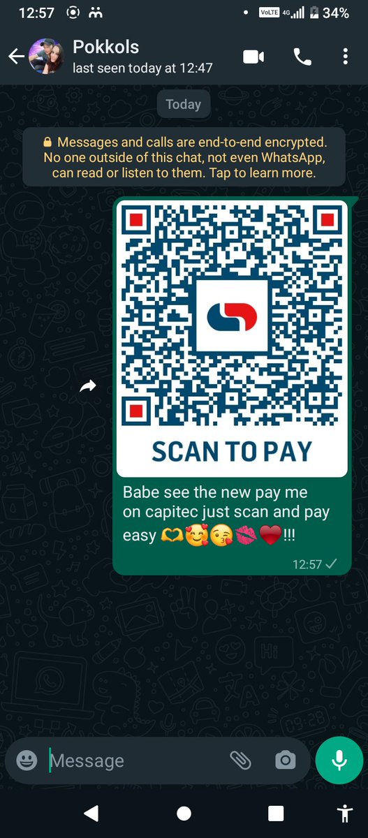 NiekerkNicolene's tweet photo. @DJTira @CapitecBankSA Send to my love @CCMEYER3 ❤️💙
#CapitevPayMe 
@CapitecBankSA https://t.co/4wMUtlxhmC