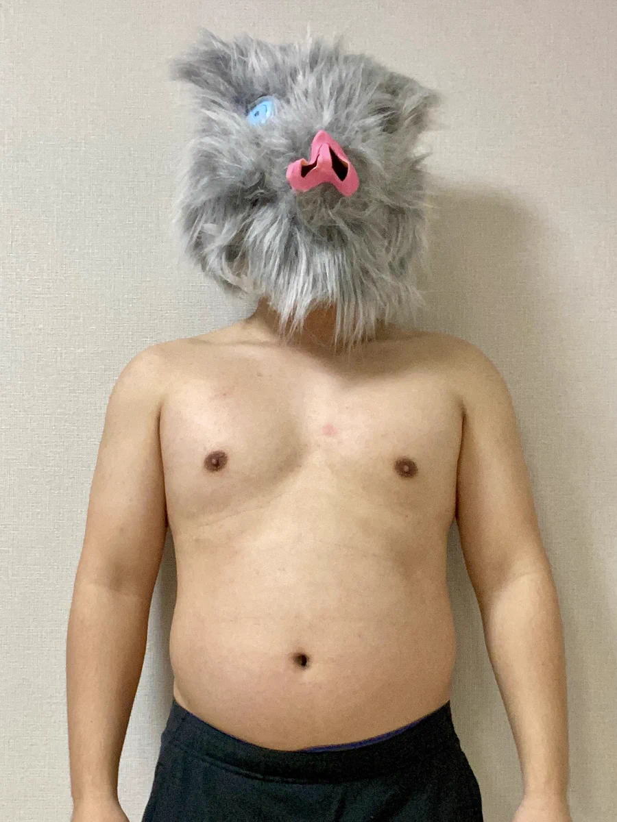 伊之助ボディーになるまでの経緯！500日のチャレンジも一旦終了…！