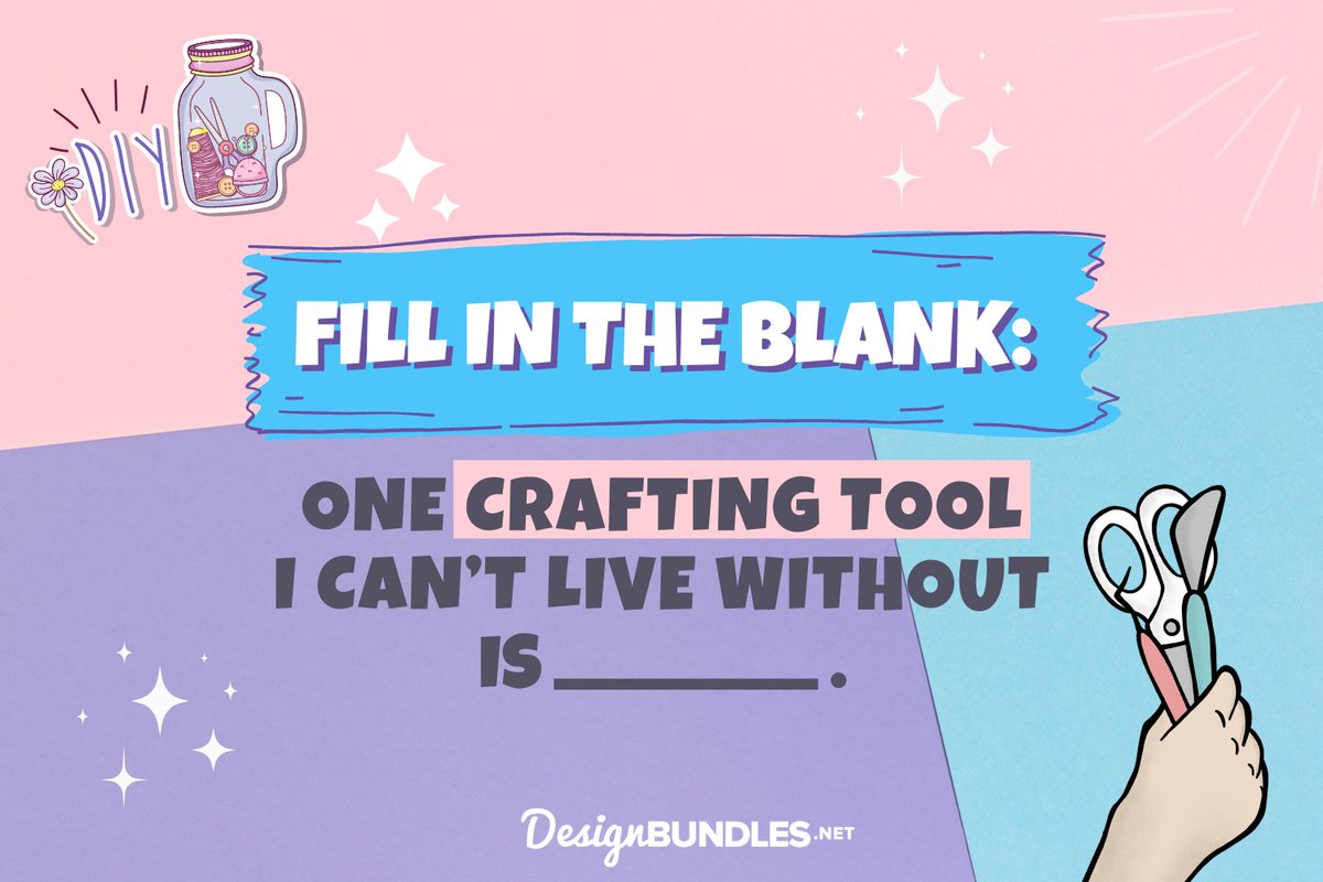 designbundles's tweet photo. Let us know in the comments! 😊👇
#crafting #designbundles #craftingtool https://t.co/2GY4RR9SeC