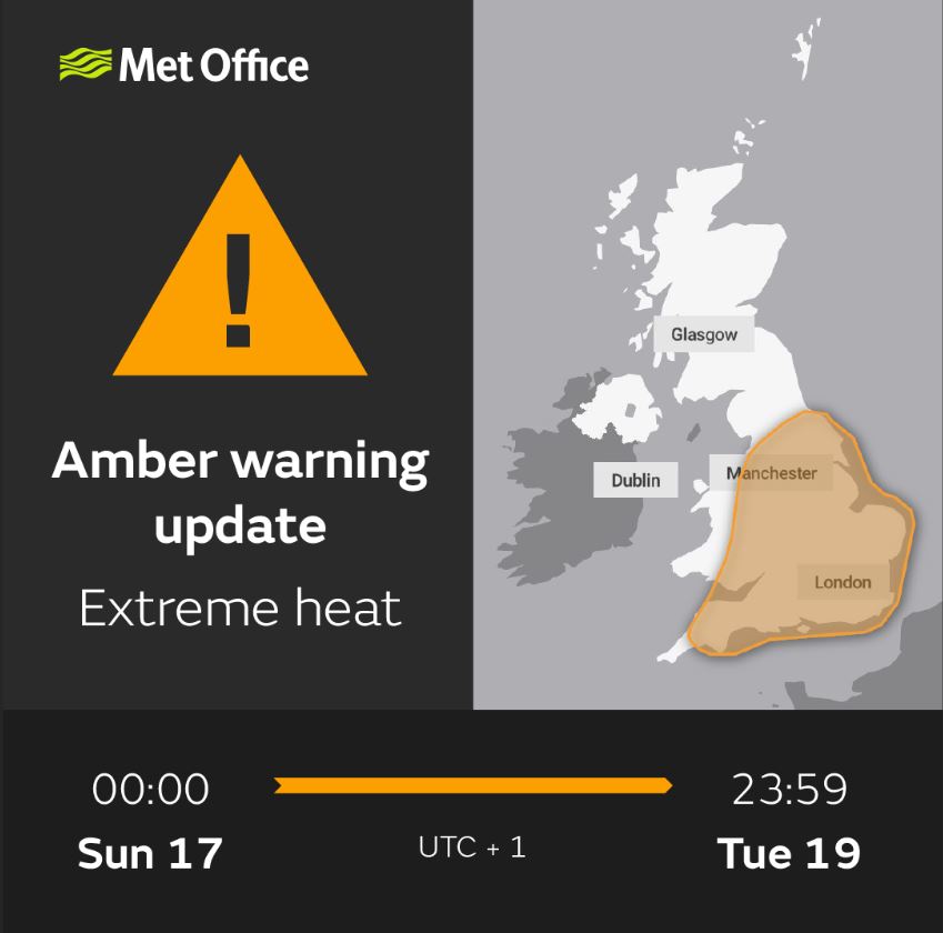 Met Office tweet media