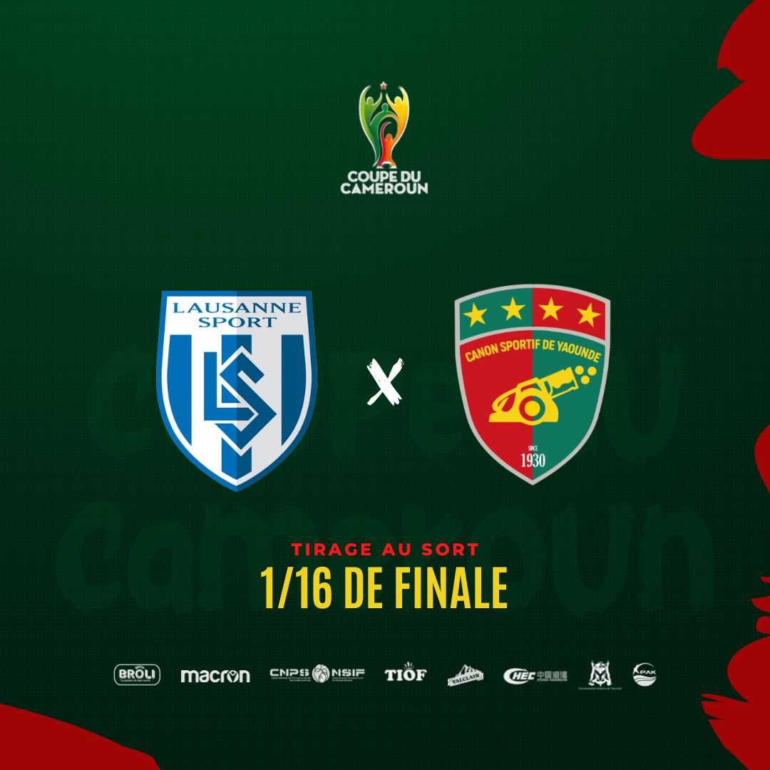 fgo_pro's tweet photo. Le #Kpakum croisera Lausanne Sport de Yaounde en seizièmes de finale de la coupe du Cameroun 🏆
#ASLCAN ⏳
#CoupeDuCMR #CameroonCup https://t.co/PcIRAHZyV6