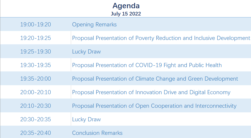 YoungDialogue's tweet photo. This Friday! Global Youth Share Ideas On Global Development
At the upcoming #GYLD #WiseDemo Campaign 2022 Proposal Presentation, the top 10 proposals will be announced and presented. Let's take a look at the Agenda of the GYLD WiseDemo Campaign 2022 Proposal Presentation! https://t.co/ERpdcXA1xS