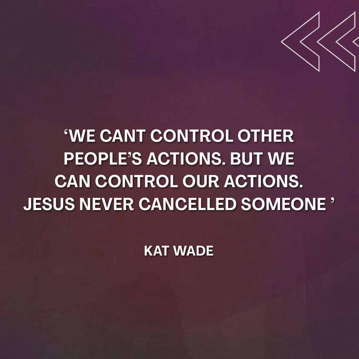 cropsUK's tweet photo. It was so great to hang out, have some fun and hear an amazing message from Kat Wade on Saturday at Together.

'We can't control other people's actions. But we can control our actions.
Jesus never cancelled someone.'
- Kat Wade

What did you take away from what Kat shared? https://t.co/ZrcX9zeuCG