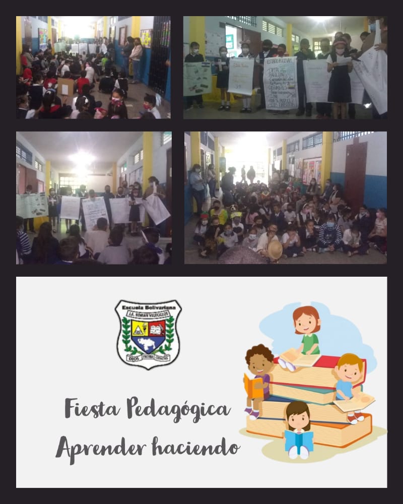ebjarval's tweet photo. Encuentro de Haceres y Saberes. Así se trabaja en la Escuela Bolivariana Juan Antonio Román Valecillos Anexa #ebjarval @MPPEDUCACION @BerzabethG @ZonaEducTachira @DGEFDMPPE @Div_Ini_Pri_Esp https://t.co/YfYS0MdeTX