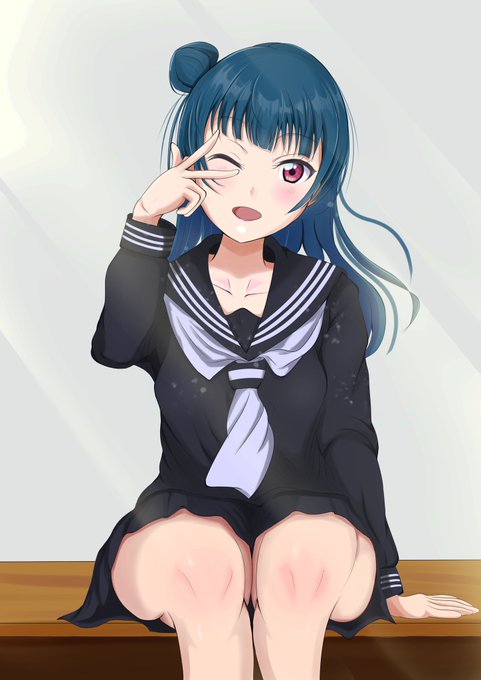 少し前に描いた黒セーラーのヨハネちゃん
#津島善子生誕祭2022
#津島善子誕生祭2022 