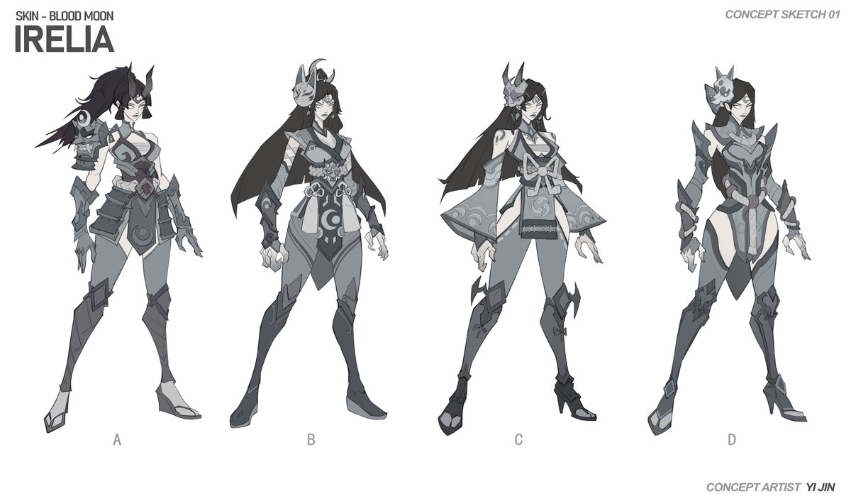 YIJINartist's tweet photo. irelia fanart #LeagueOfLegends #sketch #conceptart https://t.co/NZF822cC96