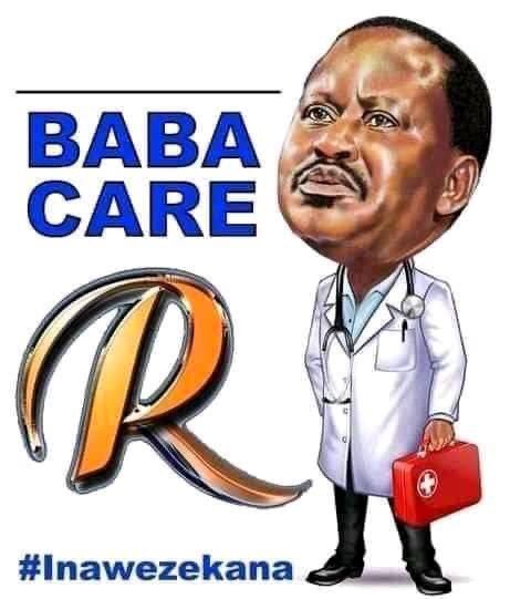 RaoAfrican's tweet photo. “BABA CARE” Focuses on social protection and transformation.Upscaling universal health coverage to universal healthcare.

ALL citizens should enjoy the right to ACCESSIBILITY,AVAILABILITY,ACCEPTABILITY AND AFFORDABILITY HEALTHCARE.

#azimioinkwale https://t.co/tXjqQXTxdg