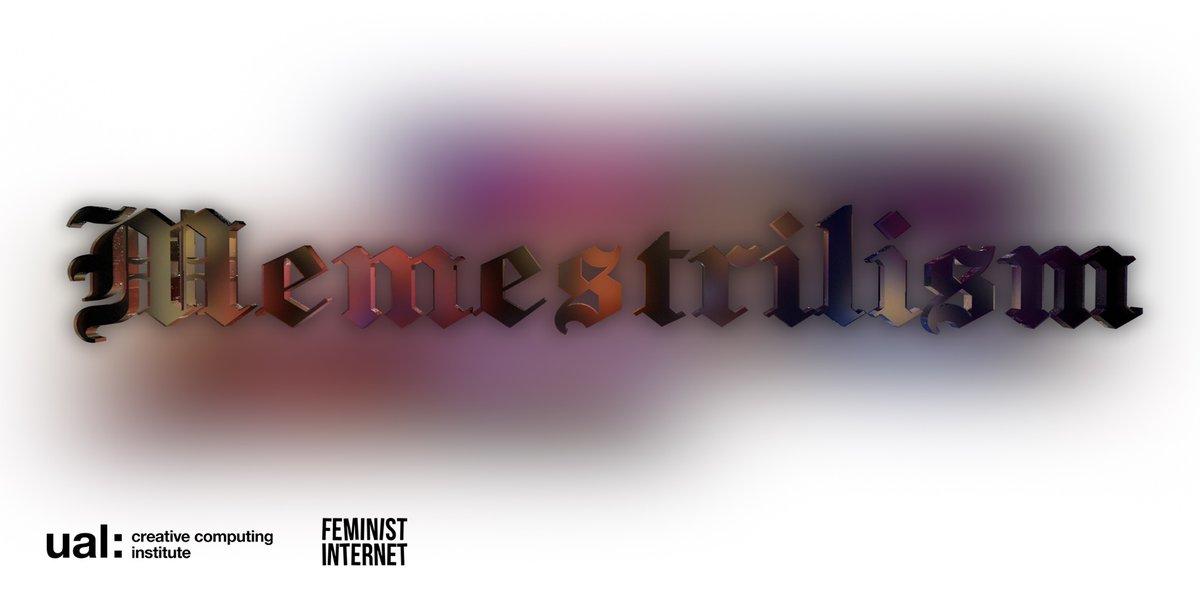 Join us for an conversation between <a href="/feministintrnet/">Feminist Internet</a> &amp; <a href="/Identity2_0/">Identity 2.0</a> on the subject of Feminist Internet Resident Ama Ogwo’s film Memestrilism!

🗓 20 July 1-2 PM BST
📍Online

Learn more &amp; register → eventbrite.co.uk/e/memestrilism…