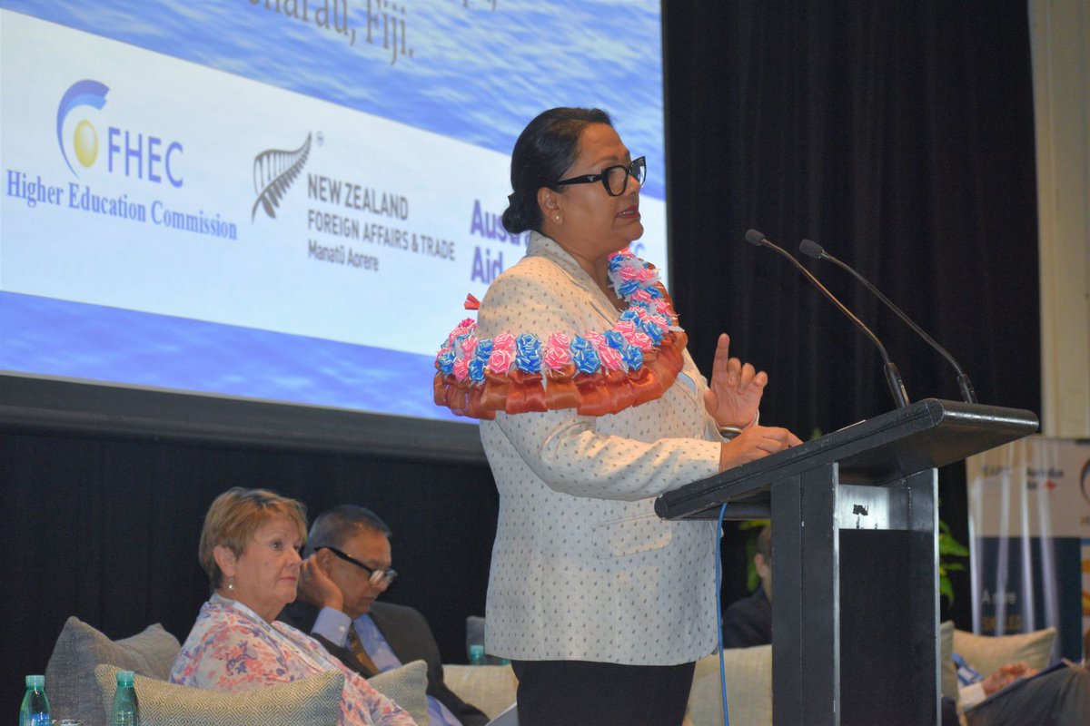 PremilaKumarFj's tweet photo. Today I had the pleasure to open the Fiji Higher Education Forum in Nadi where representatives from different sectors gathered for a 3 day forum.
#EducationForFijians 📘 #TeamFiji #FijiNews #Education 📚#FHEC https://t.co/KxIs22Q757