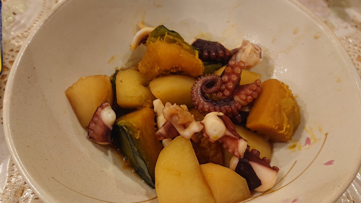 これが関西のおかんの味、芋蛸南京のたいたん🐙

#釣果で料理