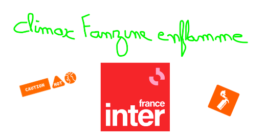 Climax Fanzine dans ton transistor ! 📻🔥

Nous avons eu l'honneur de présenter la genèse et le concept du plus chaud des médias sur les ondes de <a href="/franceinter/">France Inter</a>. Une intervention d'utilité publique à écouter à partir de 27'20 ! 
👉radiofrance.fr/franceinter/po…
Merci <a href="/alexackoun/">Alexandra Ackoun</a> 🧡