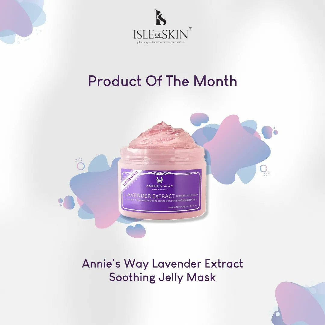 skinrouteindia's tweet photo. Annie's Way lavender extract soothing jelly mask is July's product of the month! 🌸
Give your skin the glow it deserves ✨
- Flat at Rs.1400
- Limited period offer
- Grab soon
Shop link in bio 📬
#isleofskin #anniesway #lavender #lavendergel #soothingmask https://t.co/QqNXXKhmr8