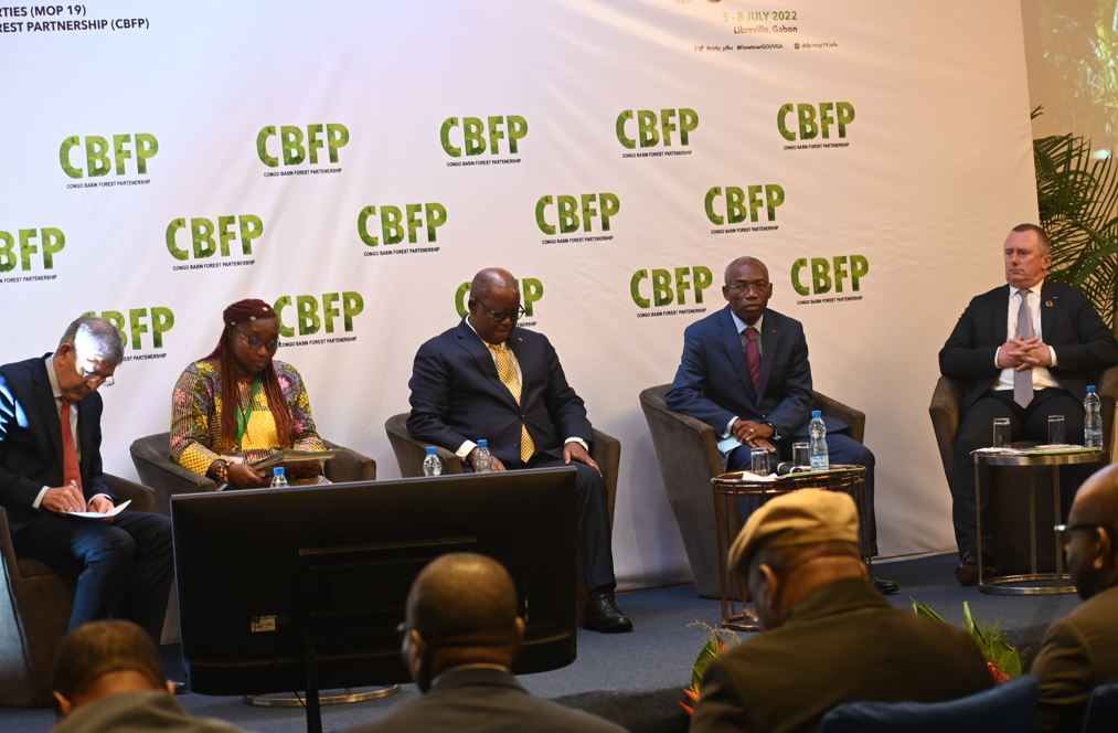 cbfp_pfbc's tweet photo. 19e réunions des parties du Partenariat pour les Forêts du Bassin du Congo (#RDP19) : stop et fin. Les travaux se sont achevés ce 09 juillet 2022 a Libreville au Gabon...@cbfp_pfbc https://t.co/ukHmkeWmHD https://t.co/SW0HBsv80E
