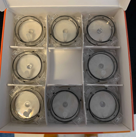 honeycombbio's tweet photo. #singlecell sample loaded HIVEs frozen and ready to ship for centralized processing and sequencing, #remotemonitoring and/or #remotecollection take a look at preserving and shipping samples with minimal data loss https://t.co/SSjpZo78nk https://t.co/ynNMxzPEjh