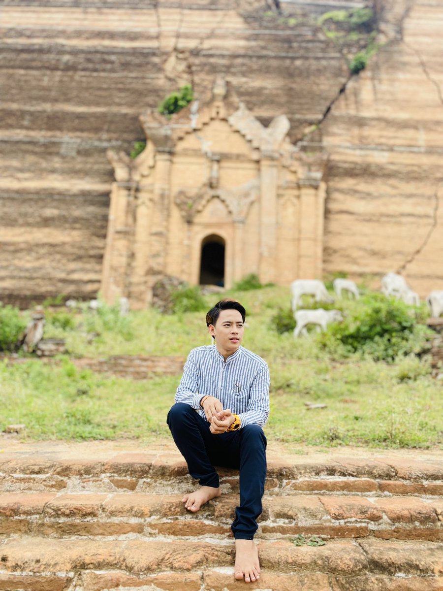 MyintKyaw520's tweet photo. #Mingun #Sagaing #Myanmar https://t.co/2sAVaFlLOZ