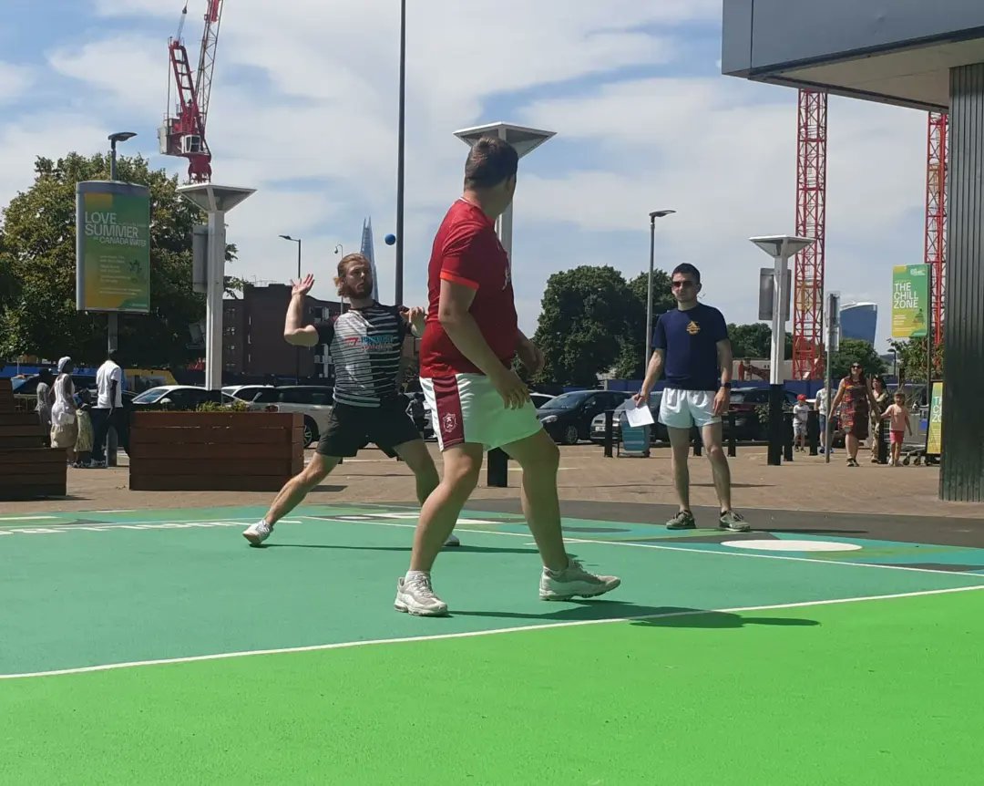 ThomasMcCurtain's tweet photo. The handballers hosted a very successful tournament at the new outdoor handball courts at Surrey Quays Shopping Centre on Sunday where players from across London took part in a friendly summer tournament
The winners were:
Senior Mens: Colm Grace (TMC) https://t.co/Rms7gVIDxN