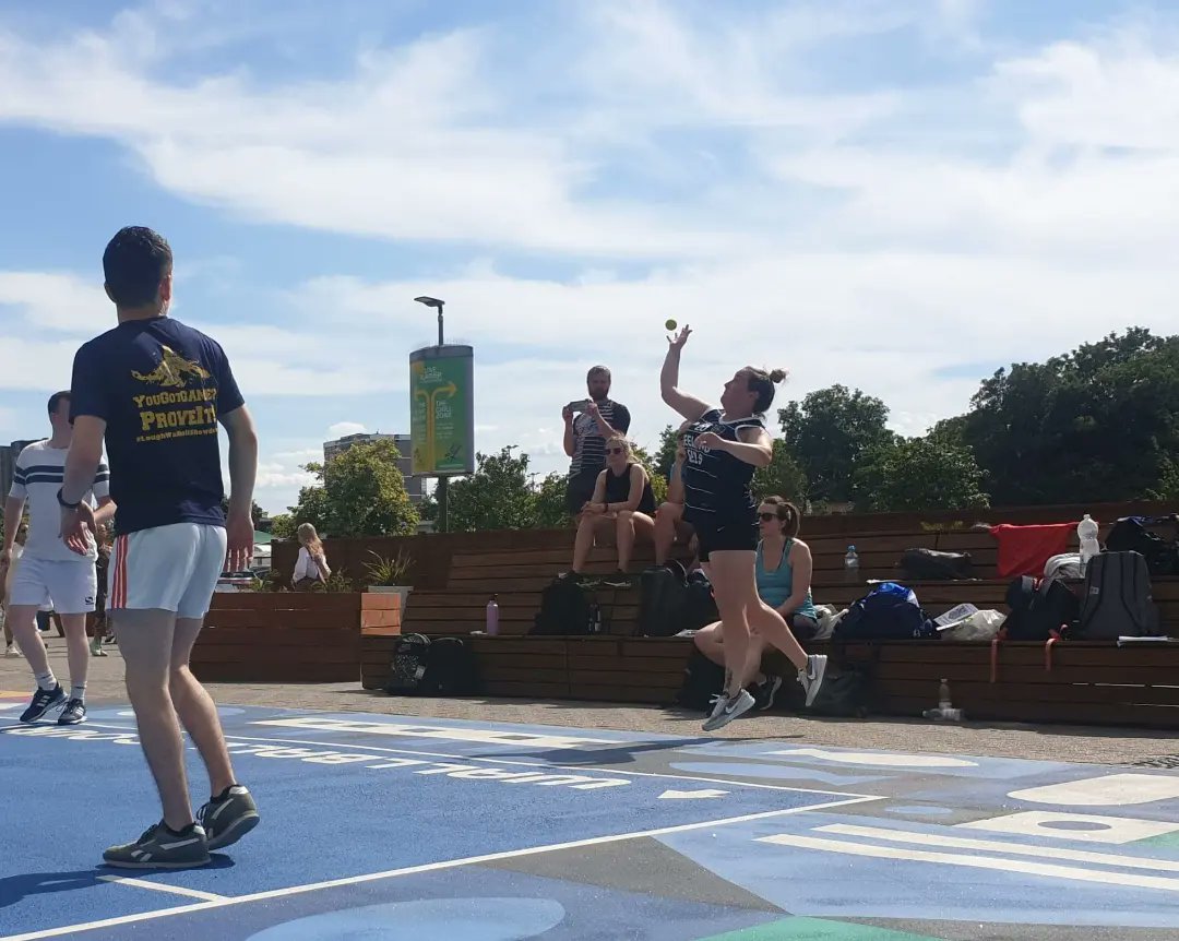 The handballers hosted a very successful tournament at the new outdoor handball courts at Surrey Quays Shopping Centre on Sunday where players from across London took part in a friendly summer tournament
The winners were:
Senior Mens: Colm Grace (TMC)
