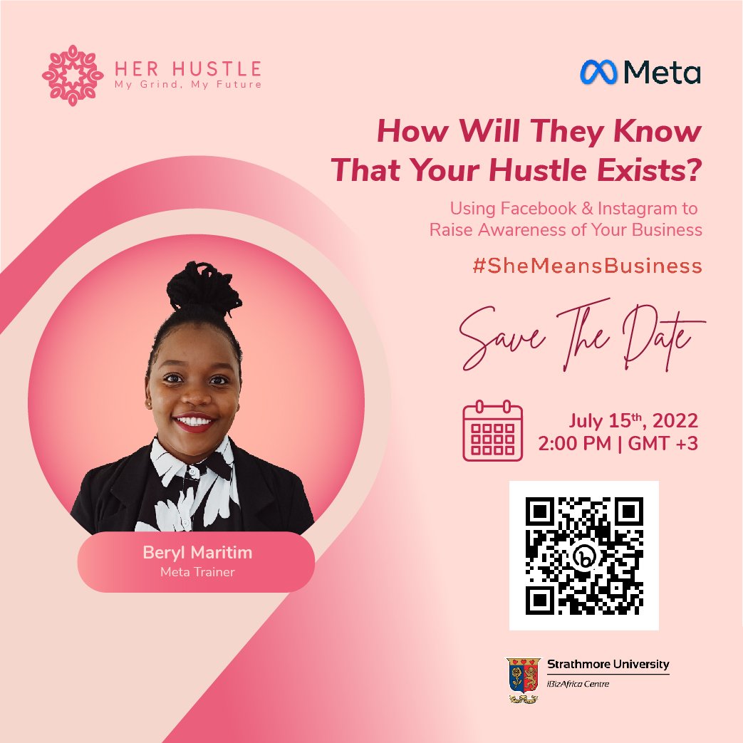 Maritim_Beryl's tweet photo. Interested to know how you can effectively use Instagram and Facebook to let people know that your business exists?🤔

Register here to participate in the conversation and level up your hustle.🤌 https://t.co/AlKahSPYMr

#meta 
#facebook 
#instagram https://t.co/ByxX3yzIm9