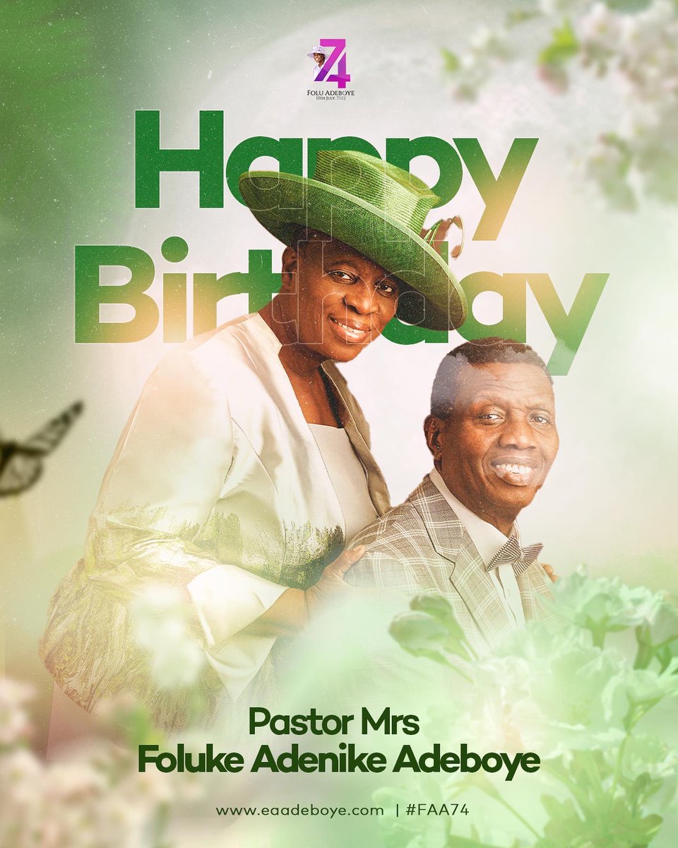 PastorEAAdeboye's tweet photo. There are so many names your Children call you, but my favorite School girl you remain My Original Mummy GO, the Pioneer of that name, Flag Bearer of the Title and an Emblem of all that it represents, thank you for setting an example that is worthy of emulation. (1/2) https://t.co/6u3HFW74WL