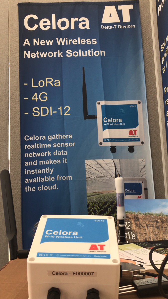 Such a wealth of knowledge from Tony at the <a href="/DeltaTDevices/">Delta-T Devices</a> stand at <a href="/FruitFocus/">Fruit Focus</a> today, where they are previewing their Celora wireless system. Swing by stand 502 for a chat with Tony about this powerful and flexible new sensor network technology! <a href="/Agri_Tech_E/">Agri-TechE</a>