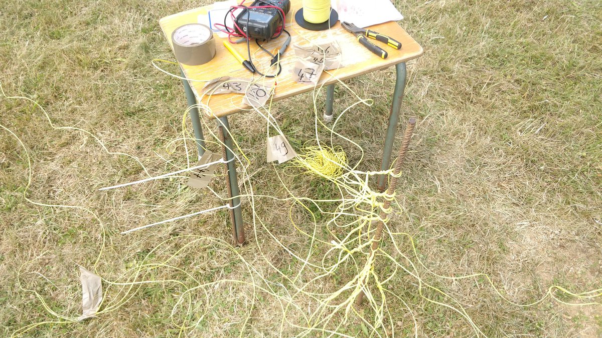 FredericGuiet's tweet photo. Firework wires mess 😣 https://t.co/HVgLFCMgmU