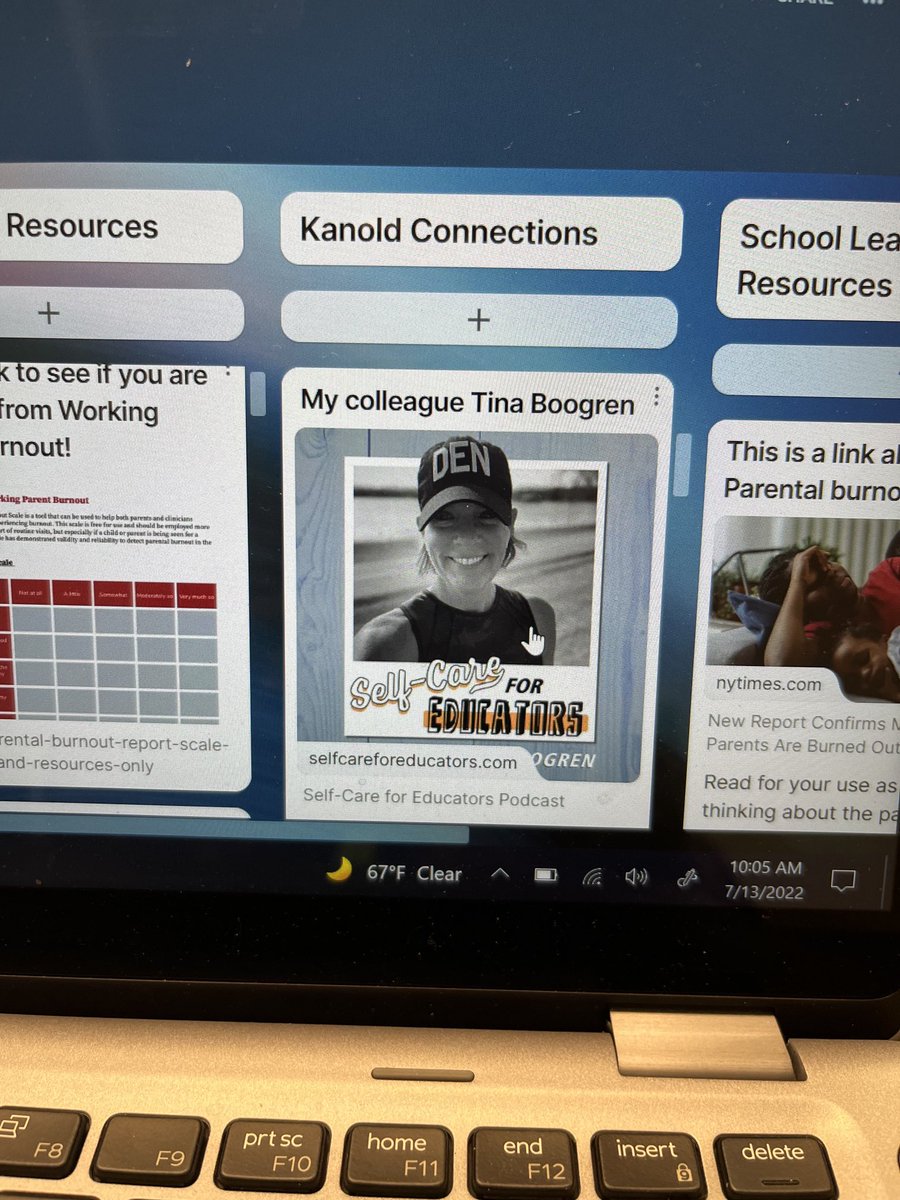 ⁦<a href="/THBoogren/">Tina H. Boogren, PhD</a>⁩ At PLC Summit - in Timothy Kanold’s session on educator wellness ❤️✨