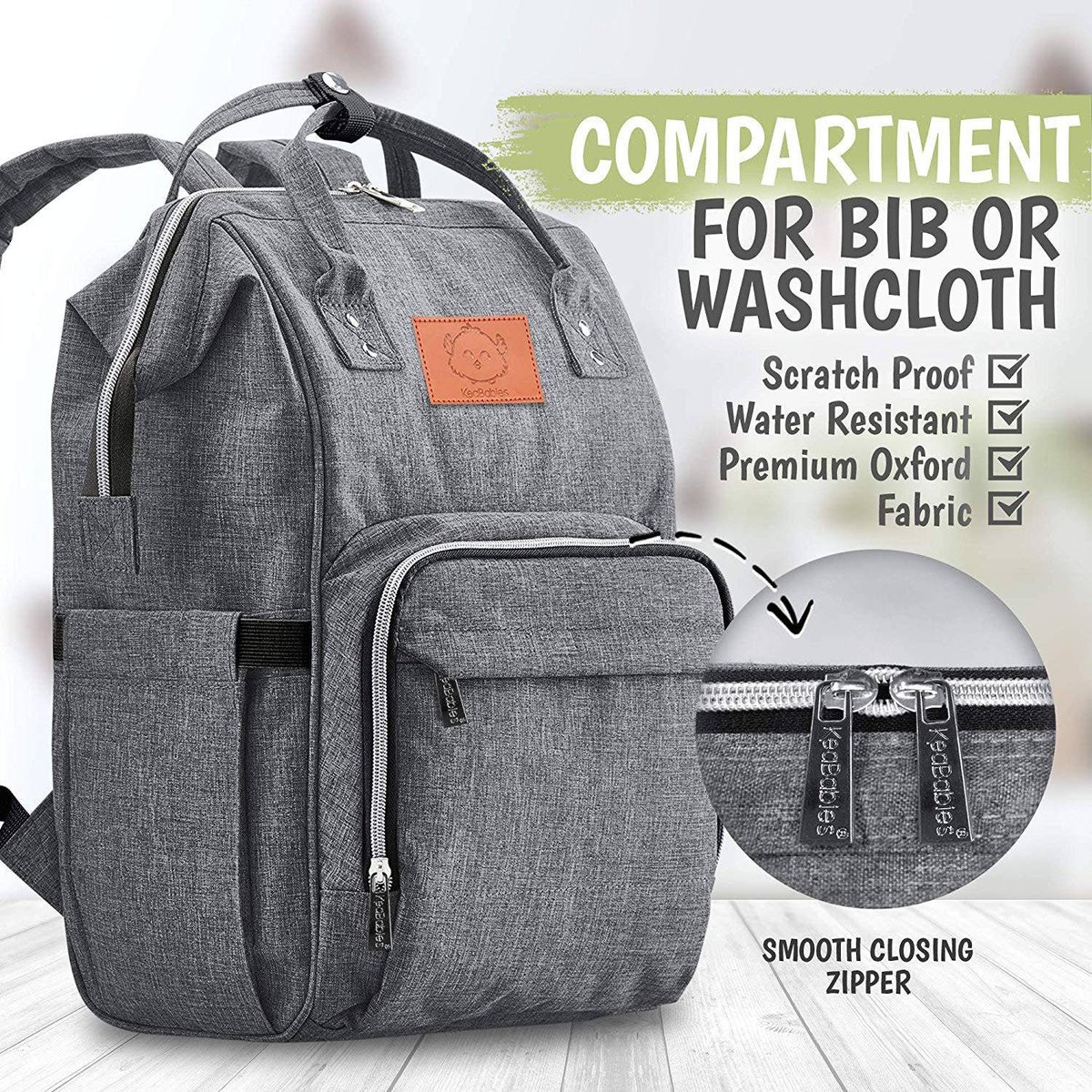 Best-Selling Diaper Backpack-Changing Diaper Bag Nap Bag Grey Unisex Grey Multifunction Waterproof Large Ultimate Versatile Diaper Bag etsy.me/3idIwPb  #UnisexDiaperBag