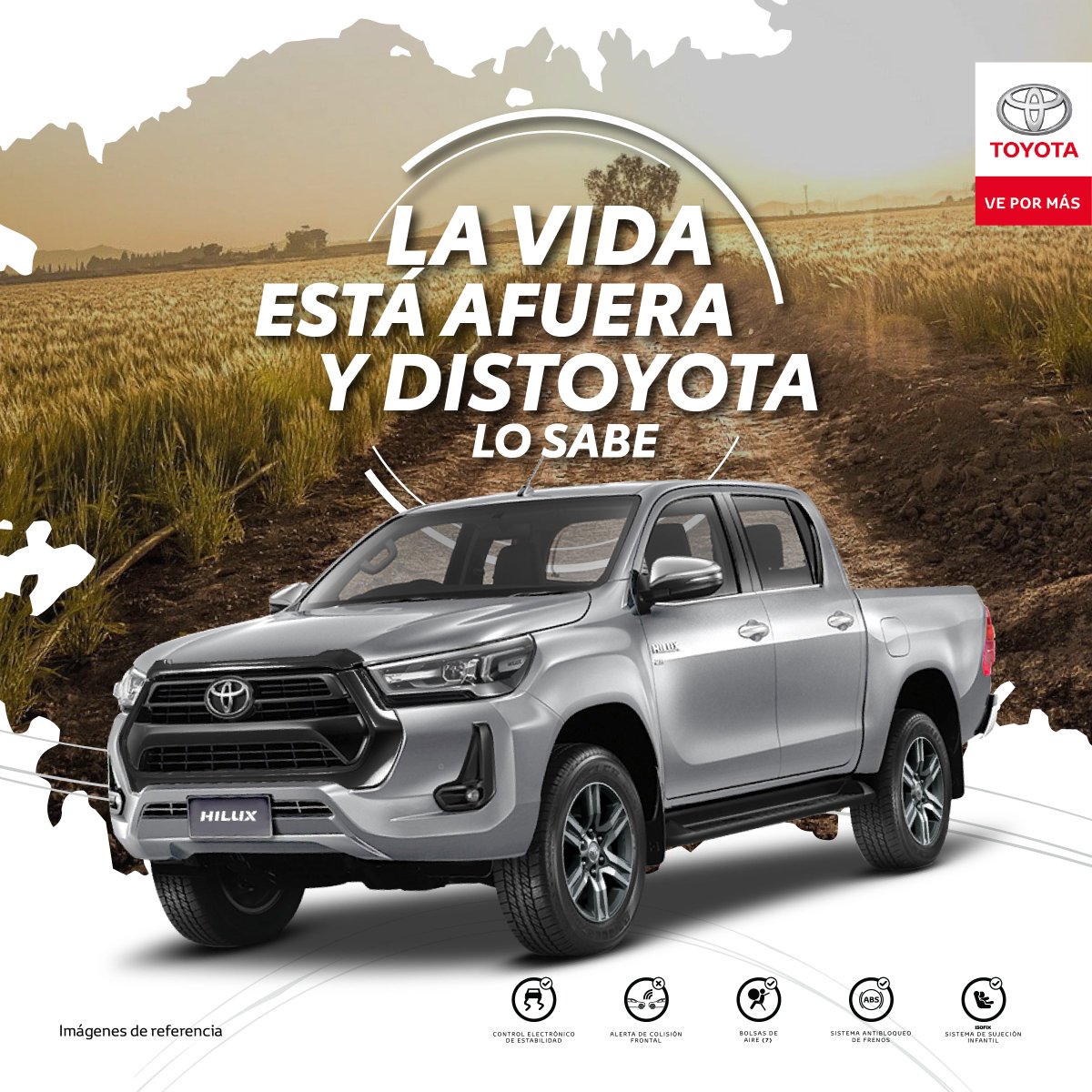 No le huyas a la aventura, sumérgete en ella y descubre nuevos lugares. 🚘🔥

¡La vida esta afuera y Distoyota lo sabe!
#distoyota #toyota #lavidaestaafueraydistoyotalosabe