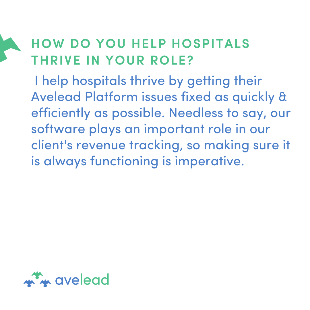 avelead's tweet photo. This month's employee spotlight is Jarvis Williams!
Jarvis says "game on" for helping hospitals thrive! 🎮

Jarvis is a Technical Analyst for Avelead. He's been with us for over a year and ensures clients never fly alone! 

#employeespotlight #companyculture #employeeempowerment https://t.co/FdQ9Iy6FPw