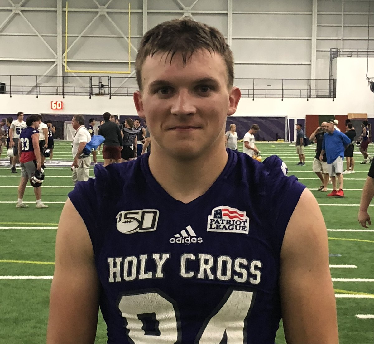 MikeFileppo49's tweet image. Thank you @coachnickdella_ @CoachBobChesney @HCrossFB for the campus tour and the chance to compete