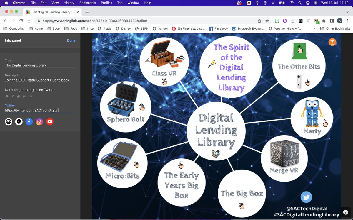 AJOBPickard's tweet image. It's a new feature day from the magnificent folks @ThingLink_EDU 🥰 #InfoPanel
Settings ⚙️ 
Info Panel ℹ️ 
done ✅ 
love ❤️ 
#MIEExpert #TeamMIEEScotland