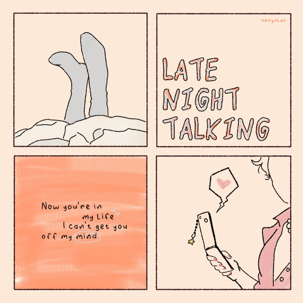 hrrynlov's tweet photo. we’ve been doing all this late night talking #LateNightTalking https://t.co/cvhRWe8o0t