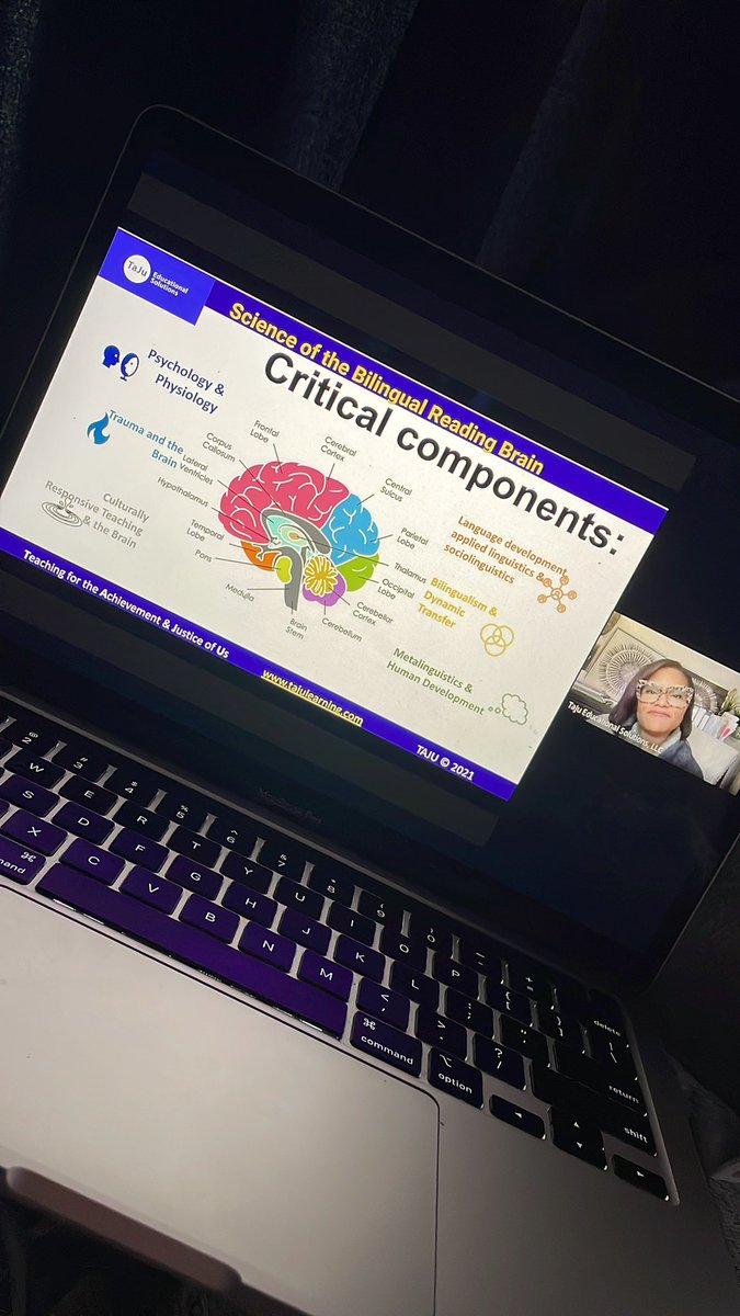 Just amazed at how our students bilingual brain can function! Expression is the same in both languages! Transfer is key!  #bilingual #btsummerconference