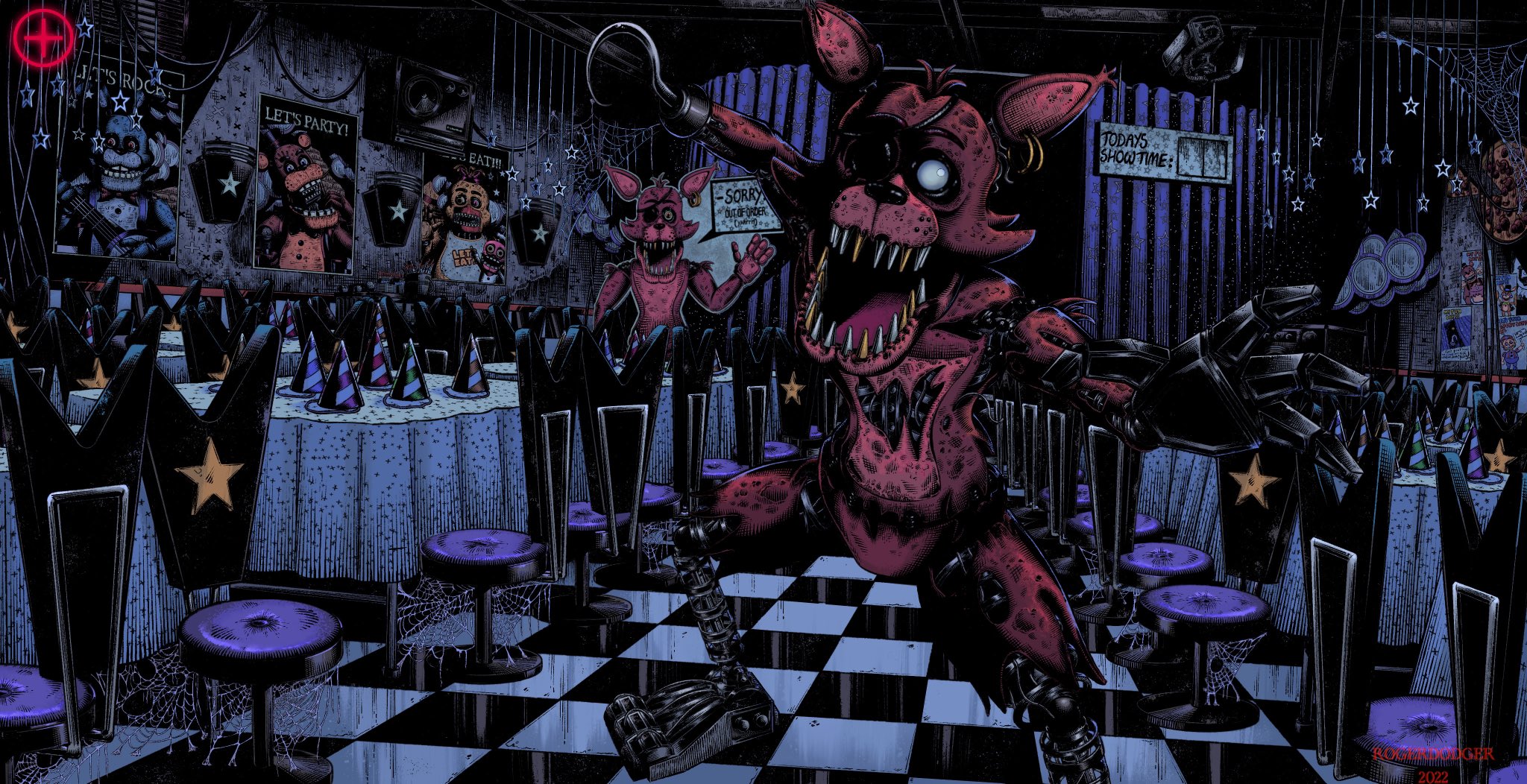 FNaF 4 Wallpaper made by RejectOutOfOrder