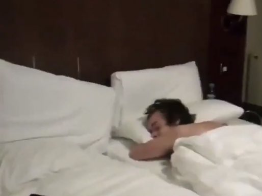 heshitmaker's tweet image. he sleeps on that side of the bed