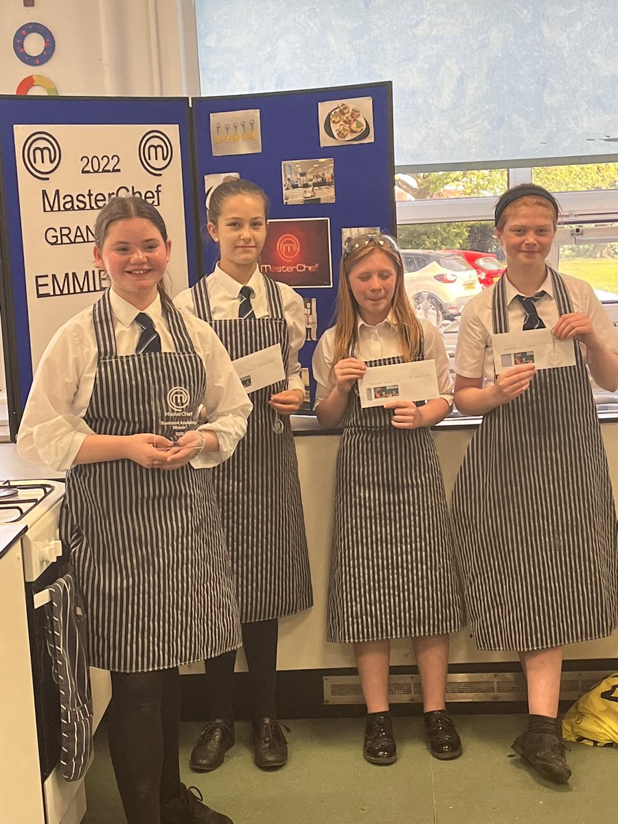 KA_Classof26's tweet photo. And our overall winner is… Imogen! Her delicious pâté and scrumptious herb crusted lamb stunned the judges. We found it so hard to choose between all four amazing entries and we cannot believe the level of talent we have in Year 7! Brilliant stuff from everyone 🍽🎉🥰 https://t.co/mZj7Ujs6t6