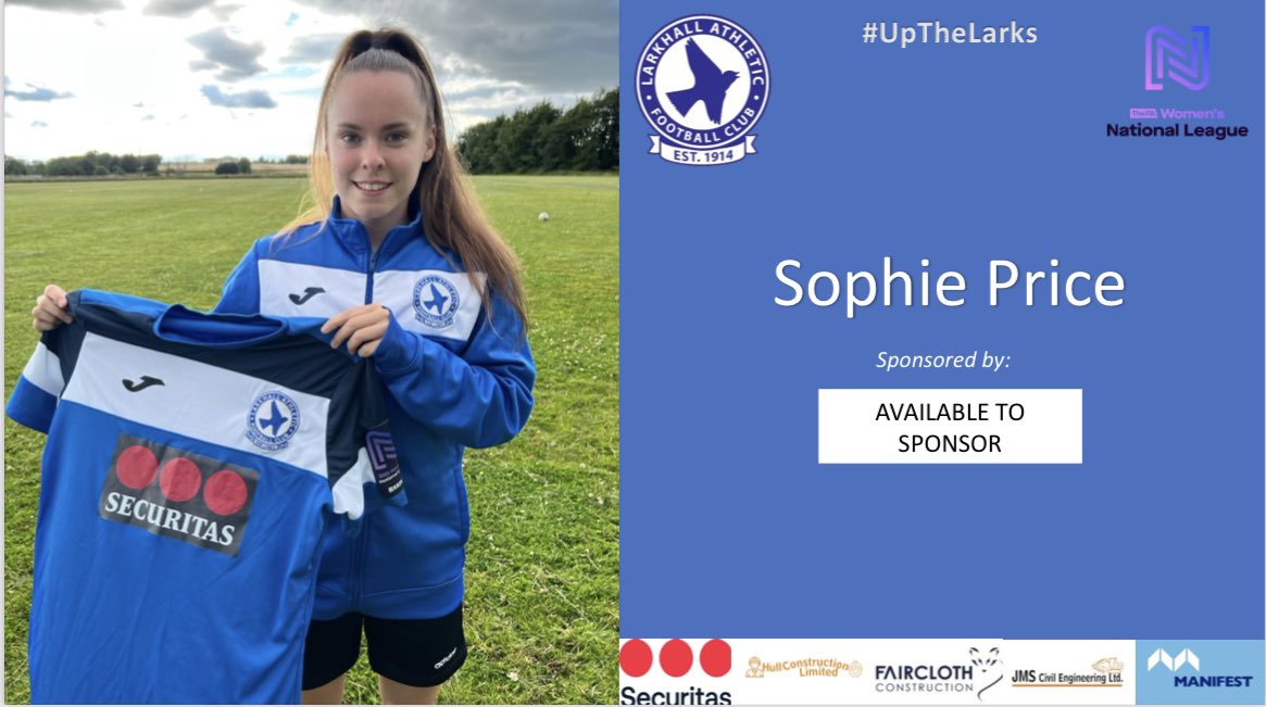 ⚠️ TRIPLE THREAT ⚠️ 

We are delighted to announce the signing of triplets Hannah, Madison and Sophie Price. 

#UpTheLarks 💙🤍