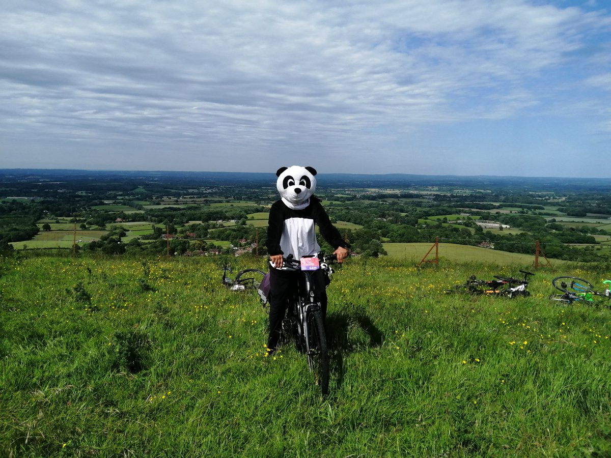 EarleyPanda's tweet photo. @RibbleCycles The Ditchling Beacon #londontobrighton https://t.co/8c2f5vg76s