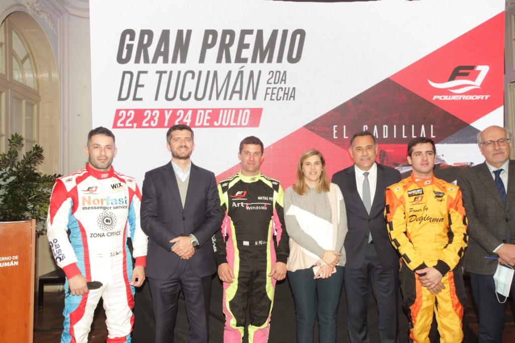 🚤 Con la presencia del vicepresidente de la <a href="/LegislaturaTuc/">H. Legislatura Tuc.</a>, <a href="/amado_regino/">Regino Amado</a>, en la sede del Ente <a href="/TucumanTurismo/">Tucumán Turismo</a> se lanzó una nueva edición de la <a href="/F1Powerboat/">F1 Powerboat</a>, la categoría de motonáutica más importante de Sudamérica que regresará a El Cadillal los próximos 23 y 24 de julio.